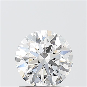 Picture of Lab Grown Diamond 1.08 Carats, Round with Ideal Cut, E Color, VS1 Clarity and Certified by IGI