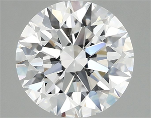 Picture of Lab Grown Diamond 2.01 Carats, Round with Excellent Cut, D Color, VVS2 Clarity and Certified by IGI