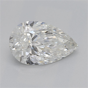 Foto Diamante Natural 1.01 quilates, De pera , Color H, claridad SI1 y certificado GIA de