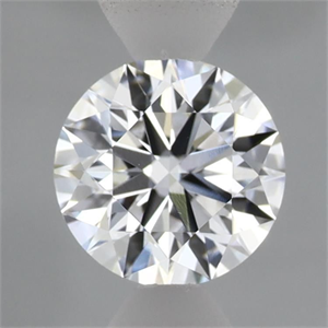 Picture of Lab Grown Diamond 1.08 Carats, Round with Excellent Cut, D Color, VVS2 Clarity and Certified by IGI
