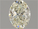 Diamante Natural 1.50 quilates, Ovalado , Color M, claridad VVS1 y certificado GIA