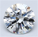 Diamante Natural 2.50 quilates, Redondo , Color G, claridad VS2 y certificado GIA