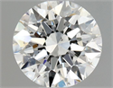 Natural Diamond 0.50 Carats, Round with Excellent Cut, G Color, SI1 Clarity and Certified by GIA