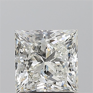 Picture of Natural Diamond 1.52 Carats, Princess with  Cut, I Color, VS1 Clarity and Certified by GIA