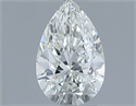Natural Diamond 0.41 Carats, Pear with  Cut, H Color, VS1 Clarity and Certified by GIA