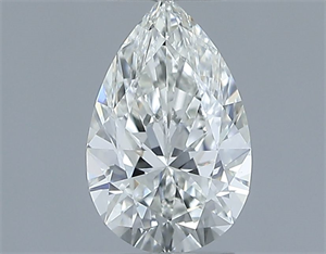 Picture of Natural Diamond 0.41 Carats, Pear with  Cut, H Color, VS1 Clarity and Certified by GIA