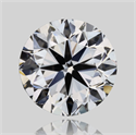 Natural Diamond 0.71 Carats, Round with Very Good Cut, E Color, VVS1 Clarity and Certified by GIA