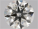 Natural Diamond 0.85 Carats, Round with Very Good Cut, I Color, SI1 Clarity and Certified by GIA