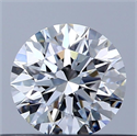 Diamante Natural 0.40 quilates, Redondo , Color G, claridad VVS2 y certificado GIA