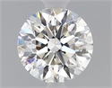 Diamante Natural 0.57 quilates, Redondo , Color H, claridad IF y certificado GIA