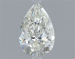 Picture of Natural Diamond 0.60 Carats, Pear with  Cut, I Color, VVS1 Clarity and Certified by GIA