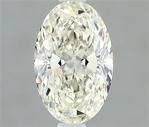 Picture of Natural Diamond 0.50 Carats, Oval with  Cut, J Color, IF Clarity and Certified by IGI