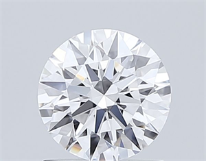 Picture of Lab Grown Diamond 1.04 Carats, Round with Ideal Cut, D Color, VVS1 Clarity and Certified by IGI