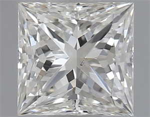 Foto Diamante Natural 0.40 quilates, Princesa , Color I, claridad VS2 y certificado GIA de