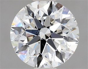 Foto Diamante Natural 0.90 quilates, Redondo , Color G, claridad SI1 y certificado GIA de