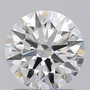 Picture of Lab Grown Diamond 1.17 Carats, Round with Ideal Cut, F Color, IF Clarity and Certified by IGI