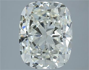 Picture of Natural Diamond 4.03 Carats, Cushion with  Cut, J Color, SI1 Clarity and Certified by GIA