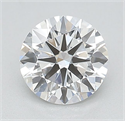 Lab Grown Diamond 1.14 Carats, Round with Ideal Cut, E Color, VVS2 Clarity and Certified by IGI