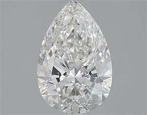 Foto Diamante Natural 1.50 quilates, De pera , Color H, claridad SI1 y certificado GIA de