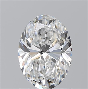 Picture of Natural Diamond 1.21 Carats, Oval with  Cut, E Color, VVS1 Clarity and Certified by GIA