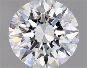 Picture of Natural Diamond 0.40 Carats, Round with Excellent Cut, F Color, VS1 Clarity and Certified by GIA