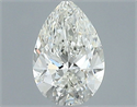 Natural Diamond 0.33 Carats, Pear with  Cut, I Color, VS1 Clarity and Certified by GIA
