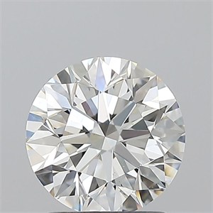 Foto Diamante Natural 1.50 quilates, Redondo , Color H, claridad VS2 y certificado GIA de