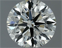 Natural Diamond 0.70 Carats, Round with Very Good Cut, L Color, VS1 Clarity and Certified by GIA
