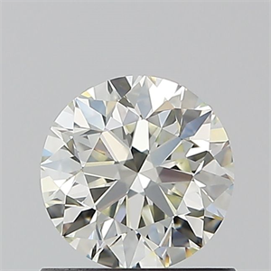 Picture of Natural Diamond 0.80 Carats, Round with Excellent Cut, K Color, VVS1 Clarity and Certified by GIA