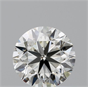 Diamante Natural 0.91 quilates, Redondo , Color K, claridad VS2 y certificado GIA