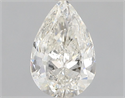 Natural Diamond 0.90 Carats, Pear with  Cut, I Color, SI2 Clarity and Certified by GIA