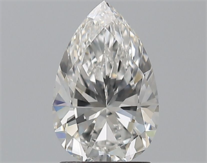 Picture of Natural Diamond 1.50 Carats, Pear with  Cut, F Color, VVS2 Clarity and Certified by GIA