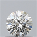 Diamante Natural 0.52 quilates, Redondo , Color J, claridad VVS1 y certificado GIA