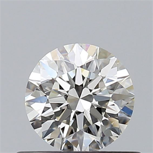 Foto Diamante Natural 0.52 quilates, Redondo , Color J, claridad VVS1 y certificado GIA de