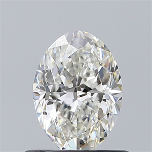 Picture of Natural Diamond 0.70 Carats, Oval with  Cut, H Color, VVS1 Clarity and Certified by GIA
