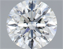 Natural Diamond 0.90 Carats, Round with Excellent Cut, G Color, VS2 Clarity and Certified by IGI