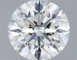 Picture of Natural Diamond 0.90 Carats, Round with Excellent Cut, G Color, VS2 Clarity and Certified by IGI