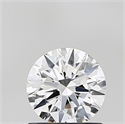 Lab Grown Diamond 1.00 Carats, Round with Ideal Cut, D Color, VVS1 Clarity and Certified by IGI
