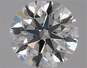 Picture of Natural Diamond 0.80 Carats, Round with Excellent Cut, D Color, VS1 Clarity and Certified by GIA