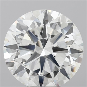 Picture of Lab Grown Diamond 6.00 Carats, Round with Excellent Cut, F Color, VVS2 Clarity and Certified by IGI