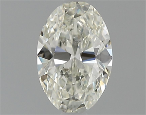 Picture of Natural Diamond 1.01 Carats, Oval with  Cut, L Color, SI2 Clarity and Certified by GIA