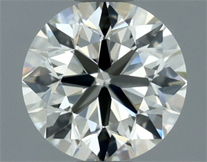 Picture of Natural Diamond 0.70 Carats, Round with Excellent Cut, J Color, VVS2 Clarity and Certified by IGI