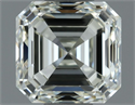 Natural Diamond 1.00 Carats, Asscher with  Cut, J Color, VVS2 Clarity and Certified by IGI