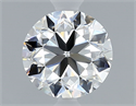 Diamante Natural 0.70 quilates, Redondo , Color G, claridad IF y certificado GIA