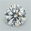 Lab Grown Diamond 2.03 Carats, Round with Ideal Cut, D Color, VVS1 Clarity and Certified by IGI