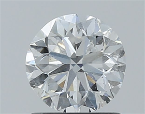 Picture of Natural Diamond 1.00 Carats, Round with Very Good Cut, E Color, SI2 Clarity and Certified by IGI