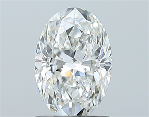 Picture of Natural Diamond 1.20 Carats, Oval with  Cut, G Color, VS1 Clarity and Certified by GIA