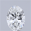 Diamante Natural 3.02 quilates, Ovalado , Color F, claridad VVS2 y certificado GIA