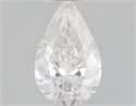 Natural Diamond 0.33 Carats, Pear with  Cut, G Color, I1 Clarity and Certified by GIA