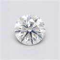 Natural Diamond 0.71 Carats, Round with Very Good Cut, J Color, SI2 Clarity and Certified by GIA
